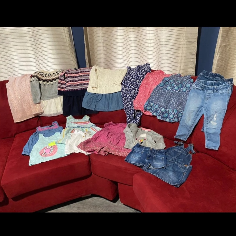 18 piece bundle (size 2T)